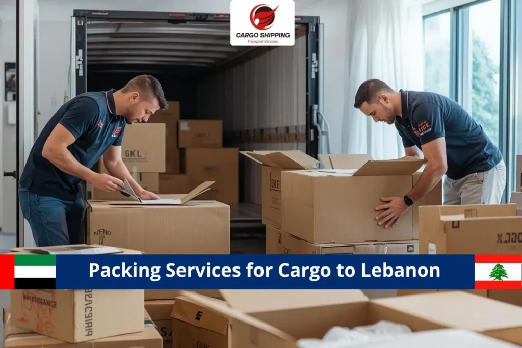 Packing Services for Cargo to Lebanon