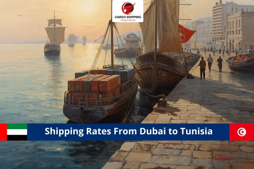 Shipping Rates From Dubai to Tunisia