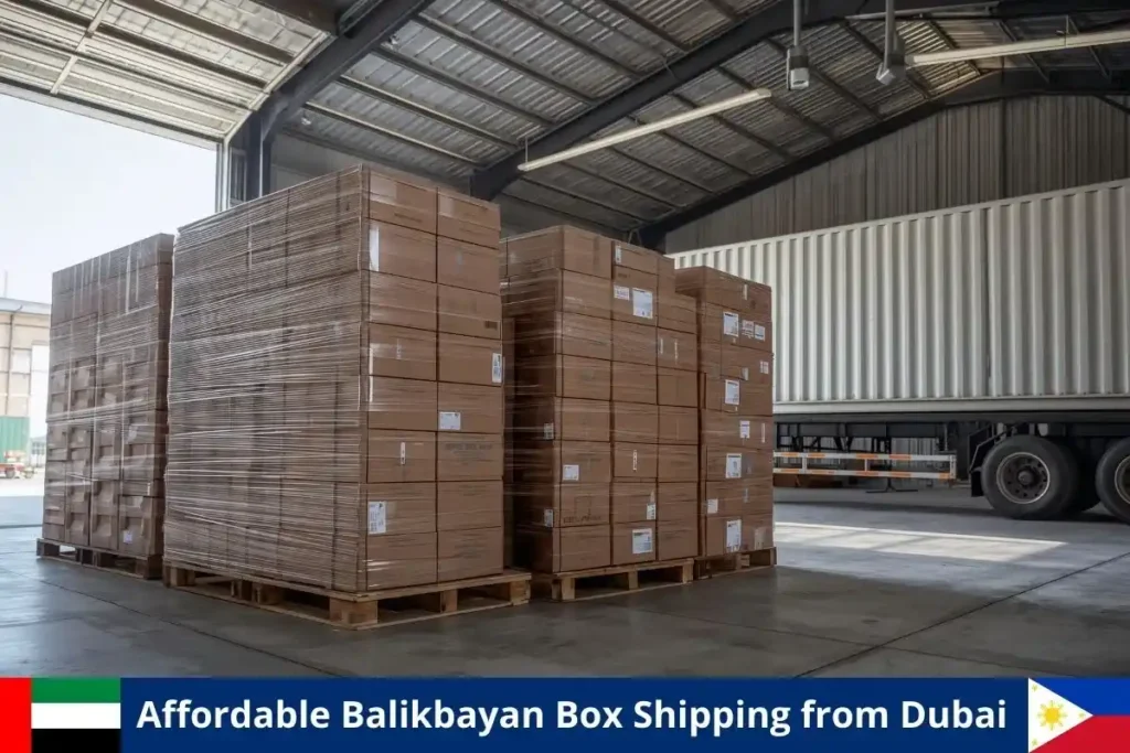 Affordable Balikbayan Box Shipping from Dubai