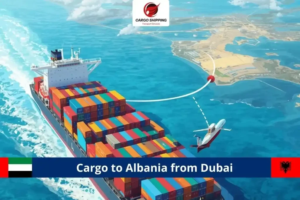 Cargo to Albania from Dubai
