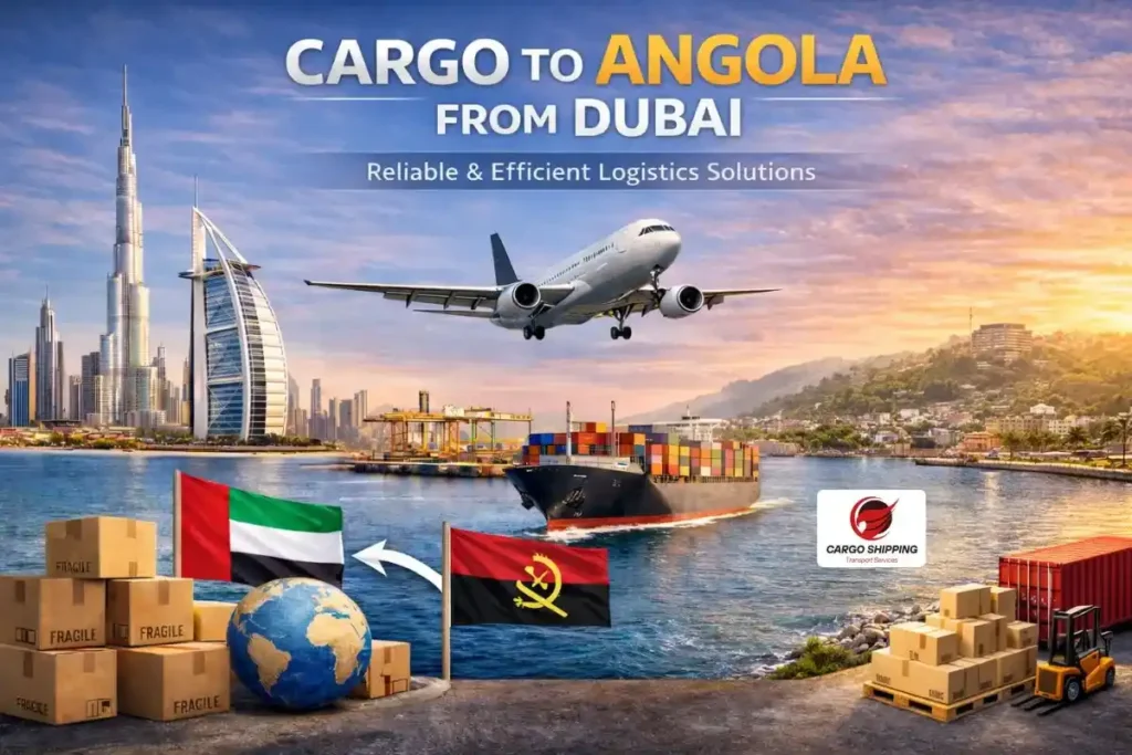 Cargo to Angola from Dubai