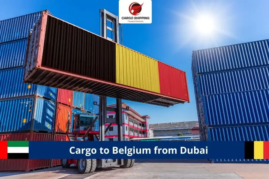 Cargo to Belgium from Dubai