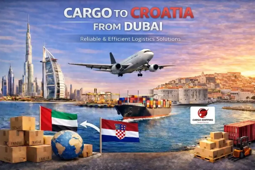 Cargo to Croatia from Dubai