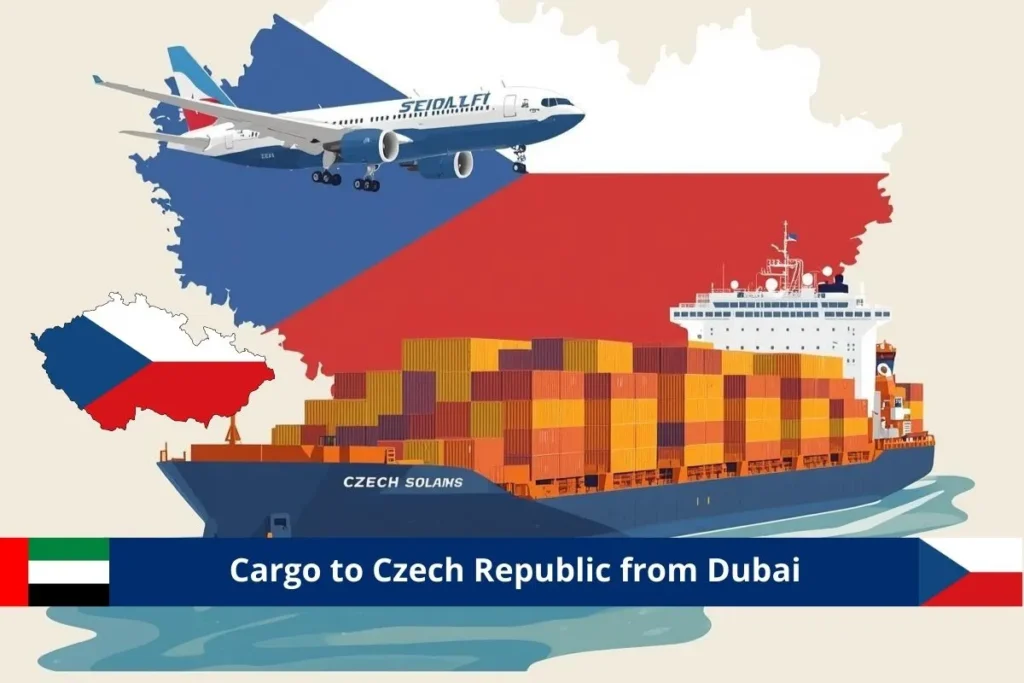 Cargo to Czech Republic from Dubai