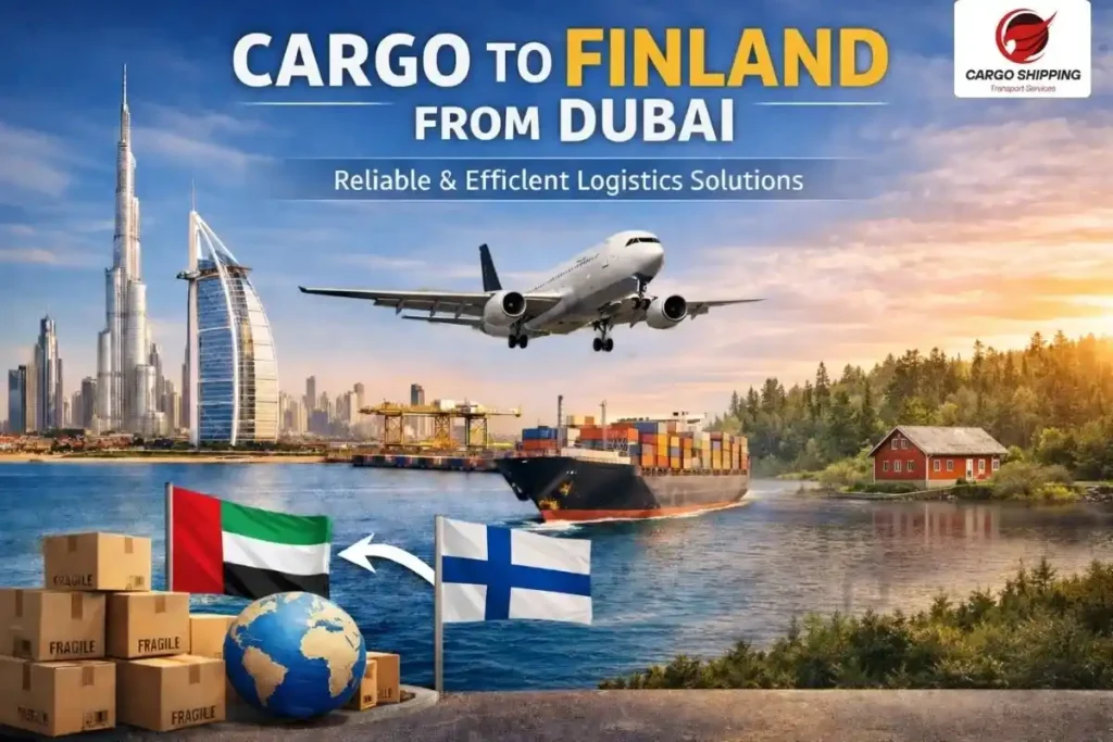 Cargo to Finland from Dubai