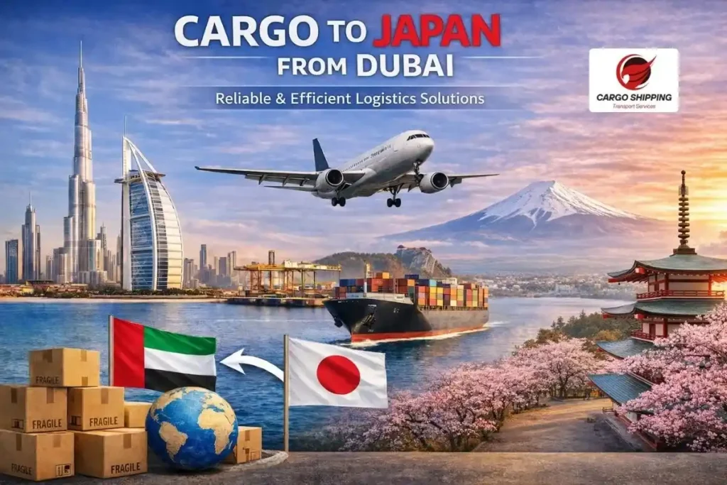 Cargo to Japan from Dubai