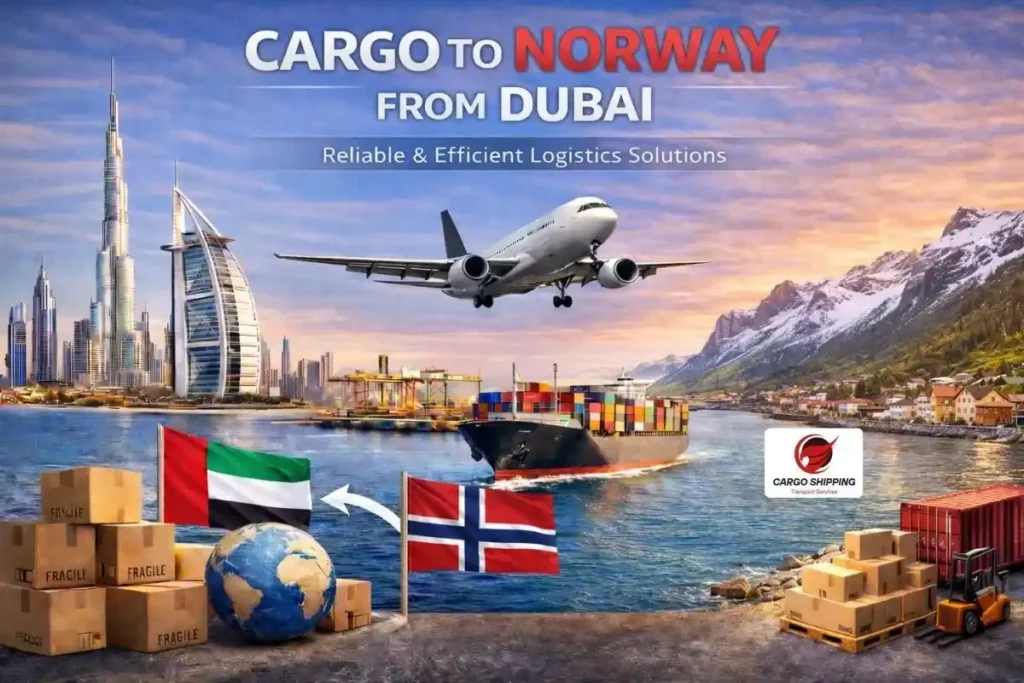 Cargo to Norway from Dubai