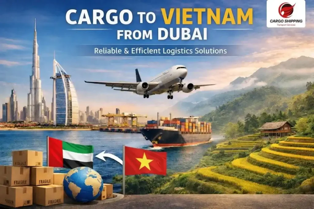Cargo to Vietnam from Dubai
