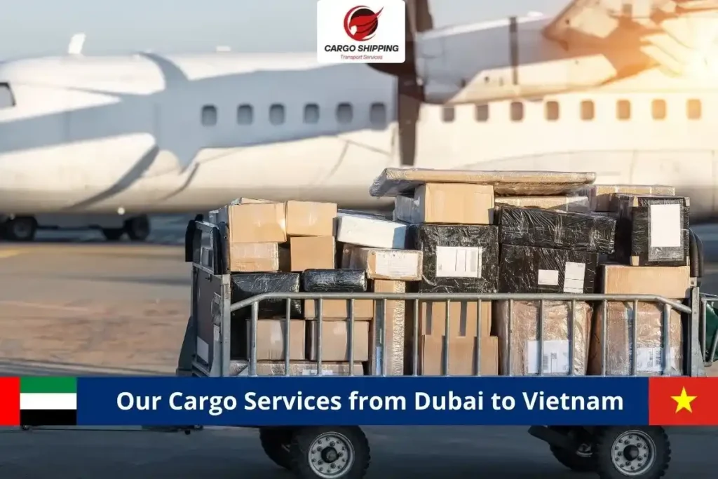 Our Cargo Services from Dubai to Vietnam