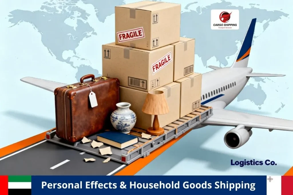 Personal Effects & Household Goods Shipping