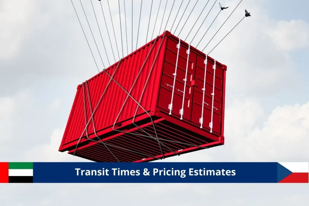 Transit Times & Pricing Estimates