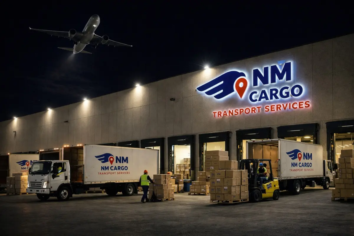 International cargo logistics services from Dubai