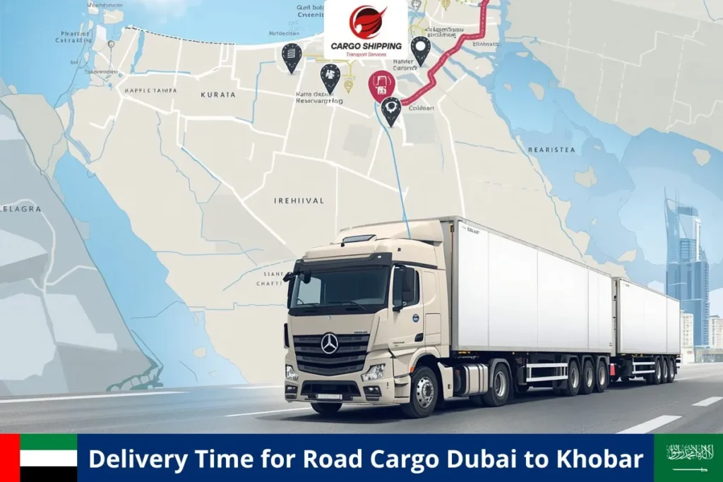 Delivery Time for Road Cargo Dubai to Khobar