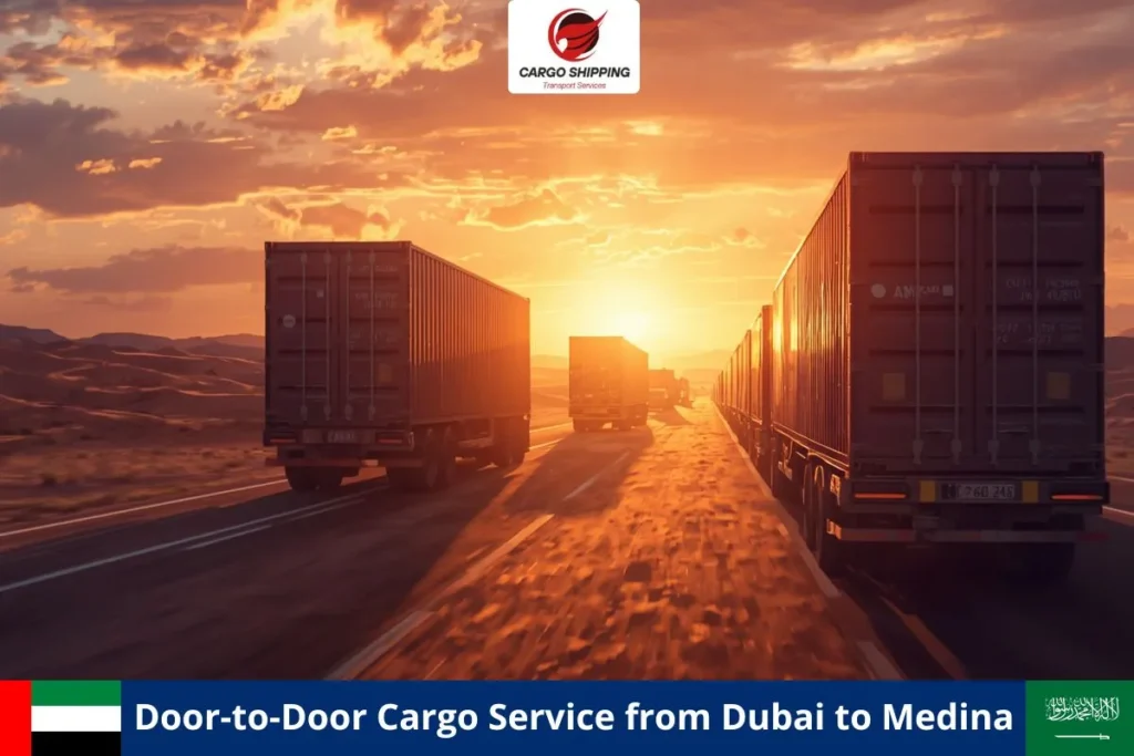 Door-to-Door Cargo Service from Dubai to Medina
