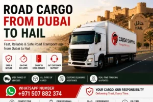 Road Cargo from Dubai to Hail