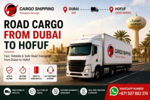 Road Cargo from Dubai to Hofuf