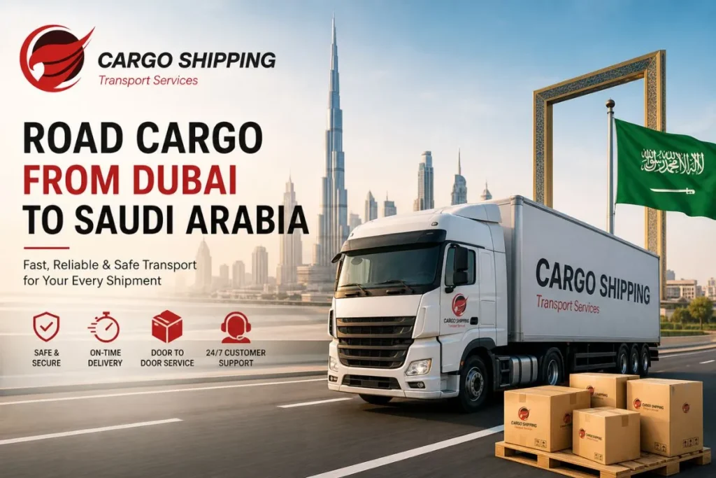 Best Road Cargo from Dubai to Saudi Arabia