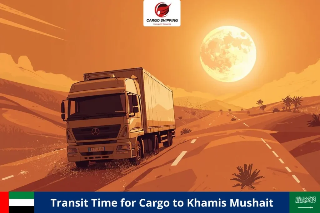 Transit Time for Cargo to Khamis Mushait