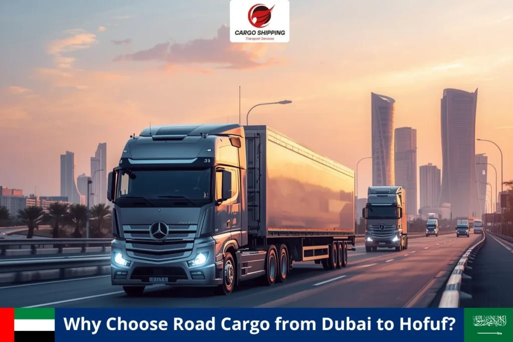 Why Choose Road Cargo from Dubai to Hofuf
