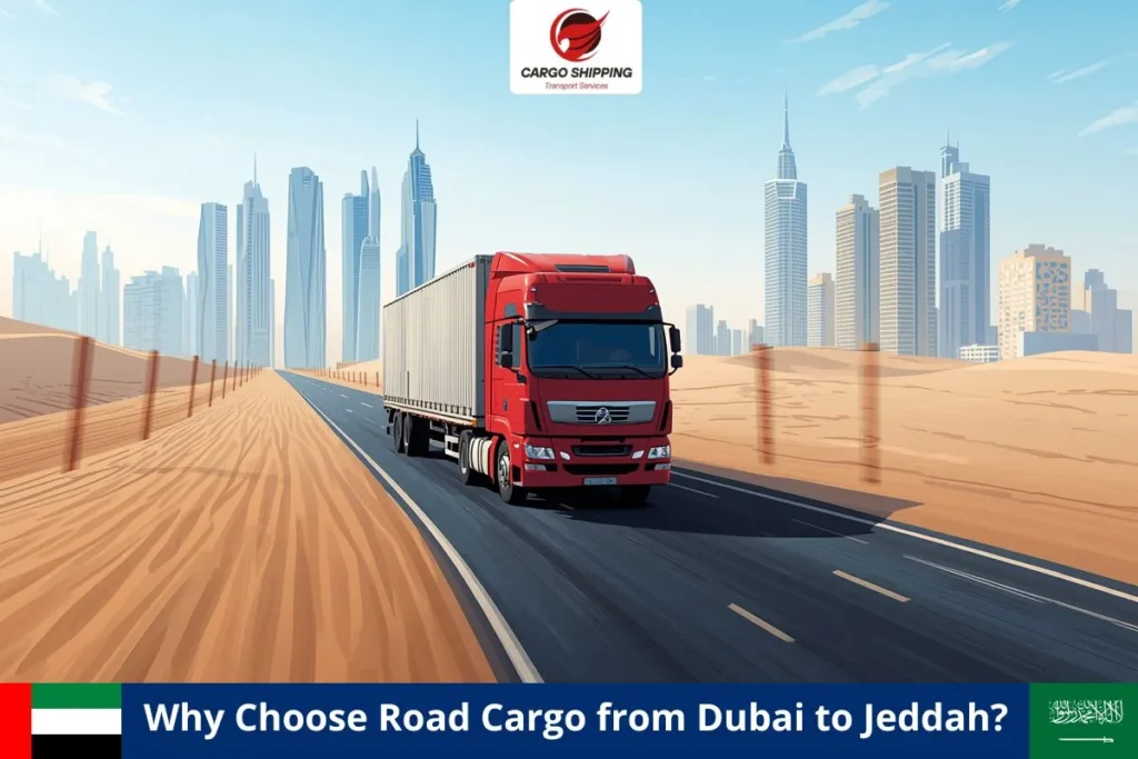 Why Choose Road Cargo from Dubai to Jeddah